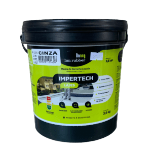 Impermeabilizante Impertech Laje 3.6kg Hm Rubber - Cinza