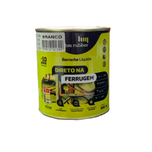 Direto na ferrugem hmrubber 900ml - Branco
